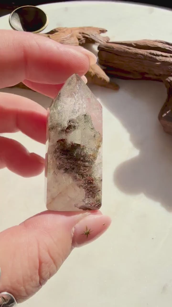 Garden Quartz Tower || Garden Quartz Point || Garden Quartz || Crystal Tower || Crystal Tower || Crystal Point || High Quality Garden Quartz