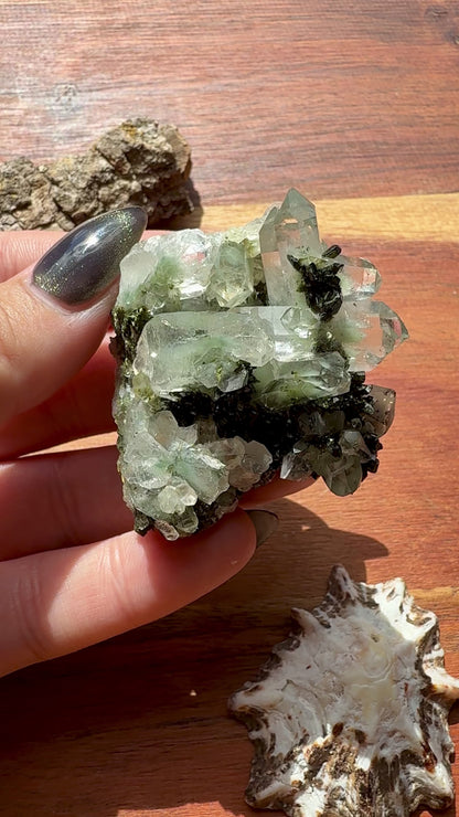 HIGH QUALITY EPIDOTE & QUARTZ