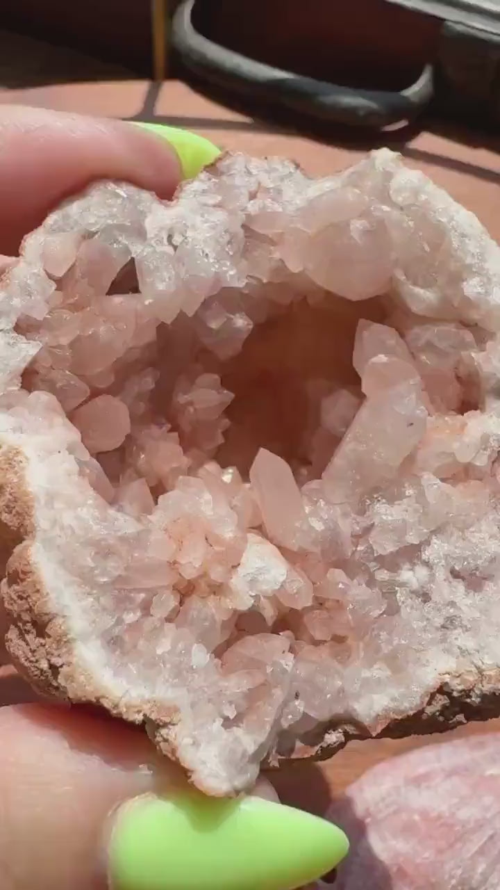 Pink Amethyst Cluster |