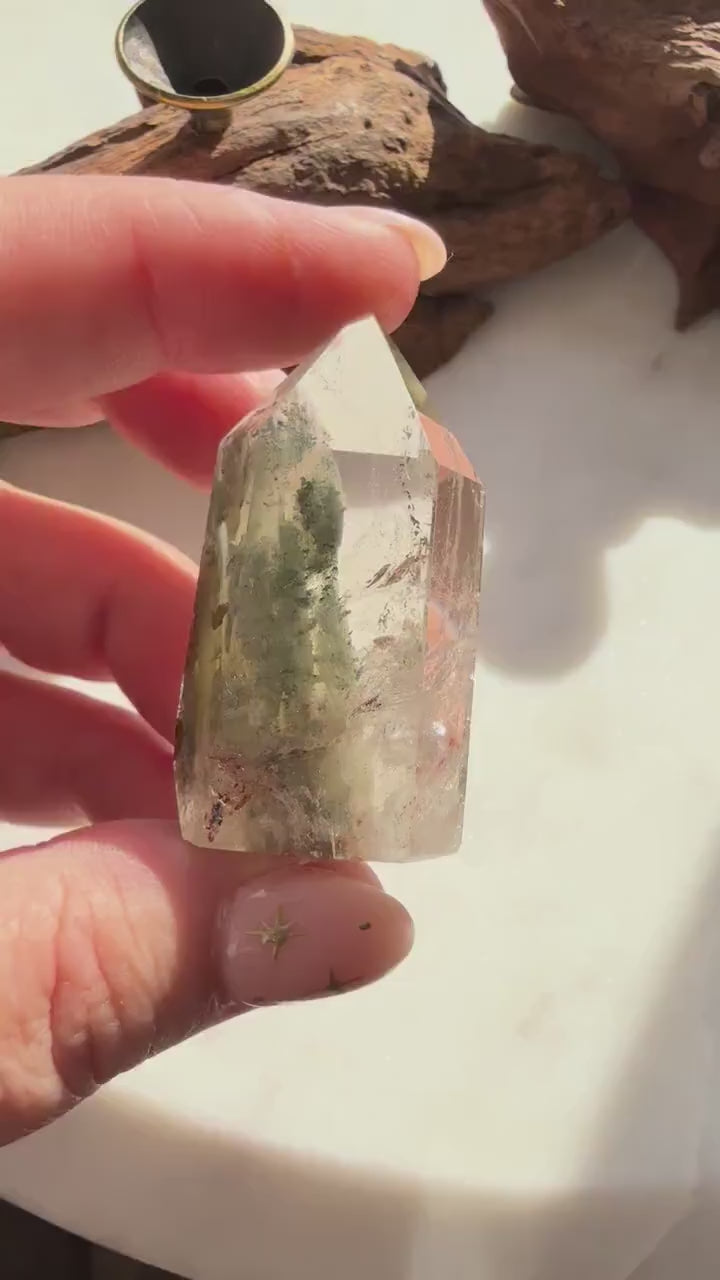 Garden Quartz Tower || Garden Quartz Point || Garden Quartz || Crystal Tower || Crystal Tower || Crystal Point || High Quality Garden Quartz