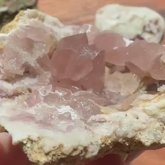 Pink Amethyst Cluster |