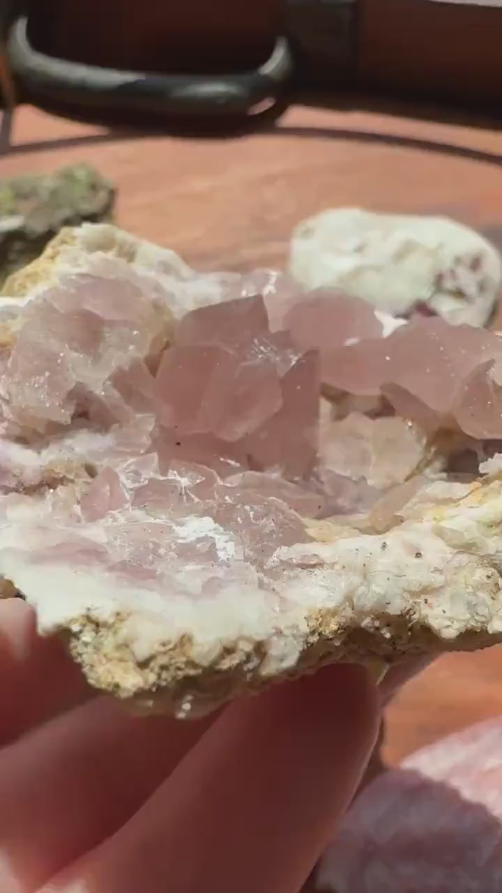 Pink Amethyst Cluster |