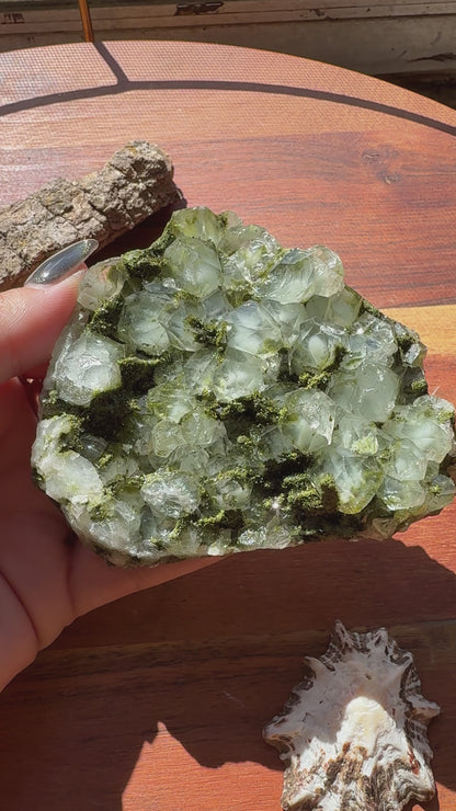 HIGH QUALITY EPIDOTE & QUARTZ