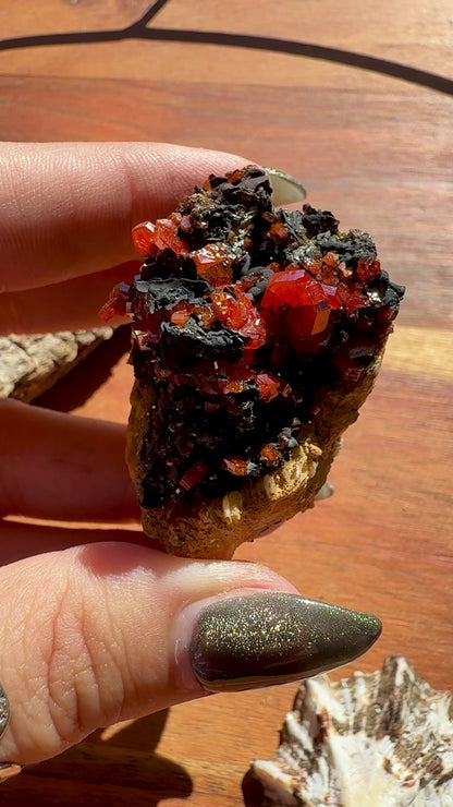 VANADINITE + MAGANESE