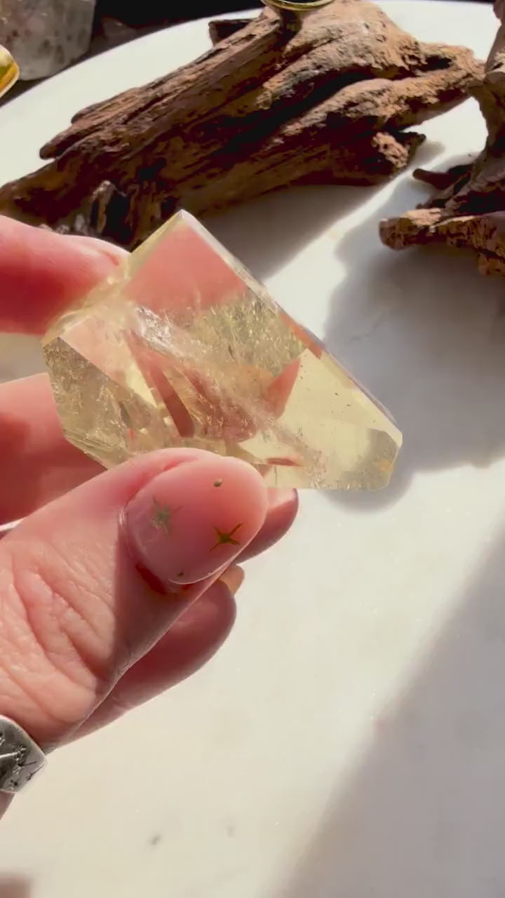 Citrine Freeform || Citrine Gusher || Natural Citrine || Manifestation Crystal || Brazilian Citrine || High Quality Citrine