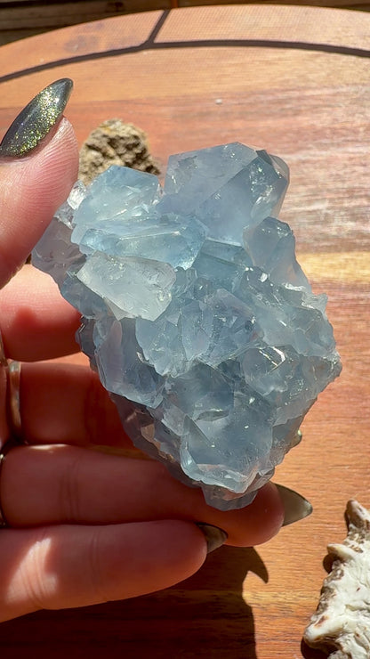RAW CELESTITE CLUSTER