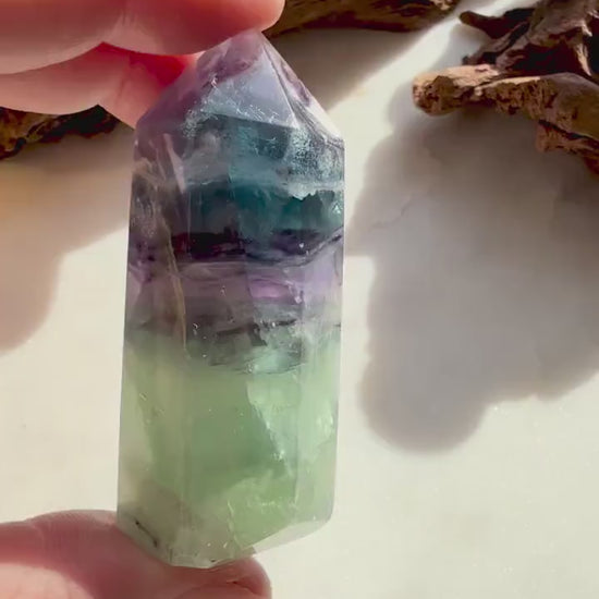 Fluorite Tower || High Quality Fluorite Tower || Fluorite || Crystal Tower || Altar Decor || Home Decor || Crystal Carving