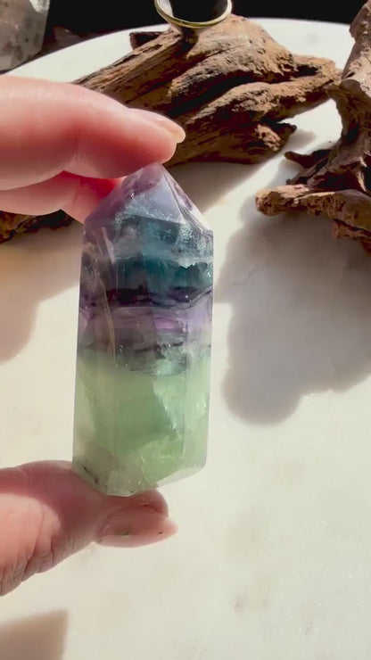 Fluorite Tower || High Quality Fluorite Tower || Fluorite || Crystal Tower || Altar Decor || Home Decor || Crystal Carving