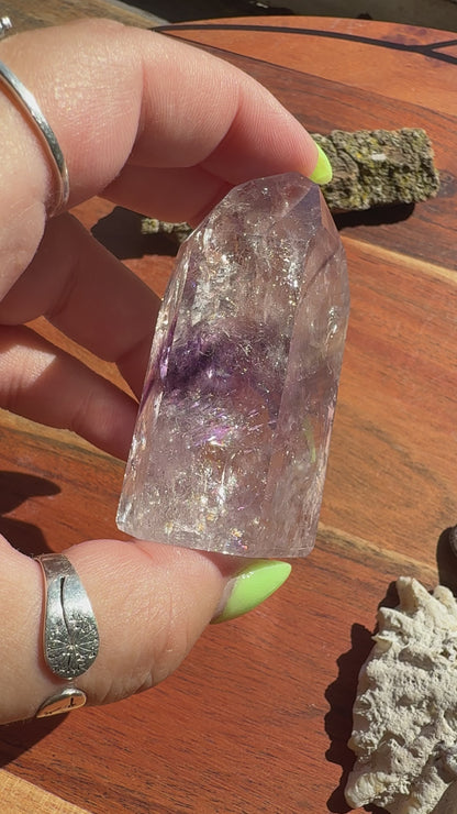 HIGH QUALITY PHANTOM AMETHYST TOWER FROM BRAZIL