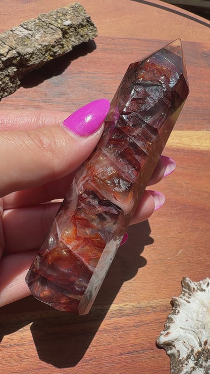 HIGH QUALITY FIRE QUARTZ TOWER