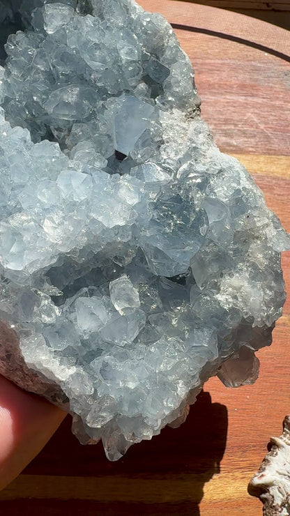 RAW CELESTITE CLUSTER