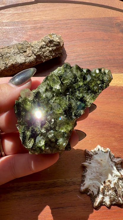 HIGH QUALITY EPIDOTE & QUARTZ