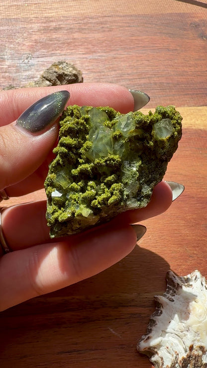 HIGH QUALITY EPIDOTE & QUARTZ