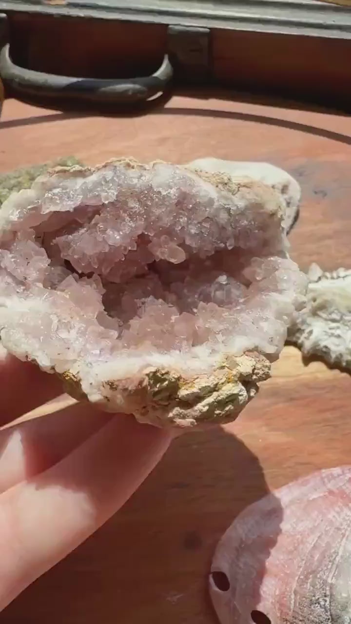 Pink Amethyst Cluster |