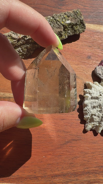 HIGH QUALITY SMOKY QUARTZ TOWER FROM BRAZIL