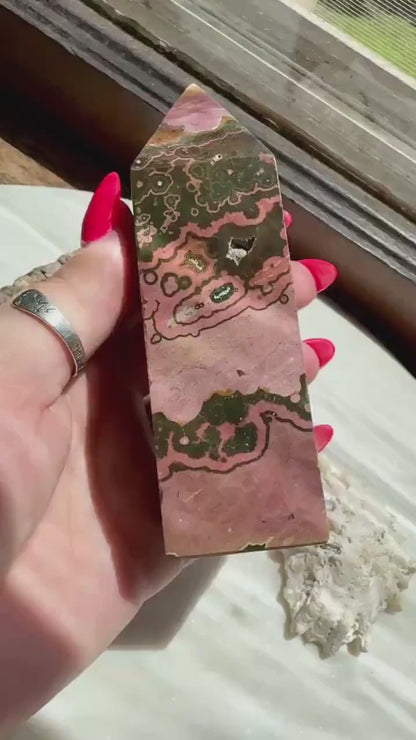 Pink Ocean Jasper Tower