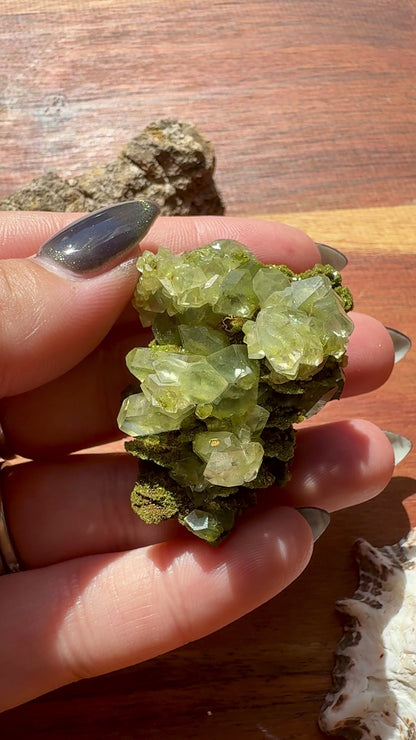 HIGH QUALITY EPIDOTE & QUARTZ