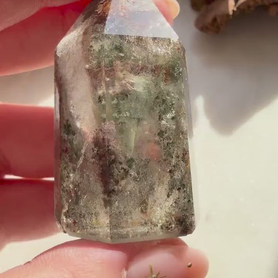 Garden Quartz Tower || Garden Quartz Point || Garden Quartz || Crystal Tower || Crystal Tower || Crystal Point || High Quality Garden Quartz