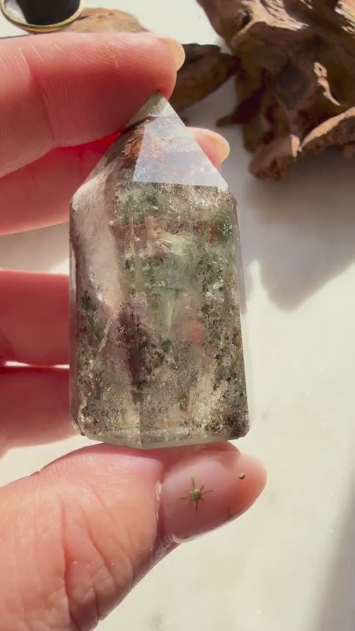 Garden Quartz Tower || Garden Quartz Point || Garden Quartz || Crystal Tower || Crystal Tower || Crystal Point || High Quality Garden Quartz