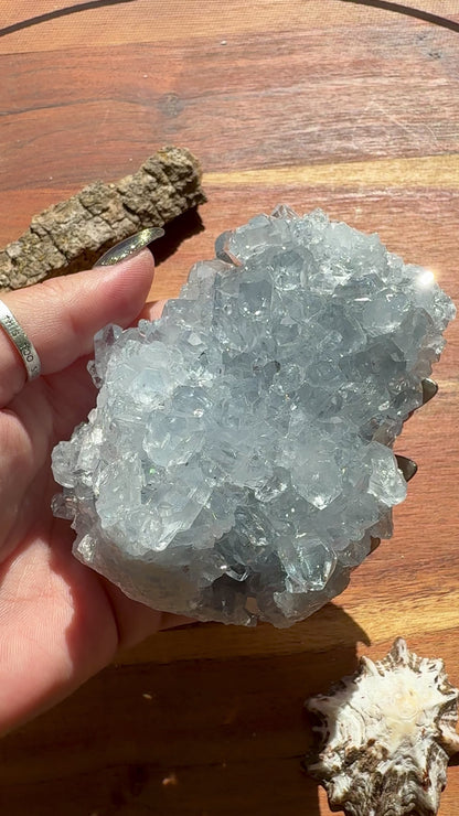 RAW CELESTITE CLUSTER