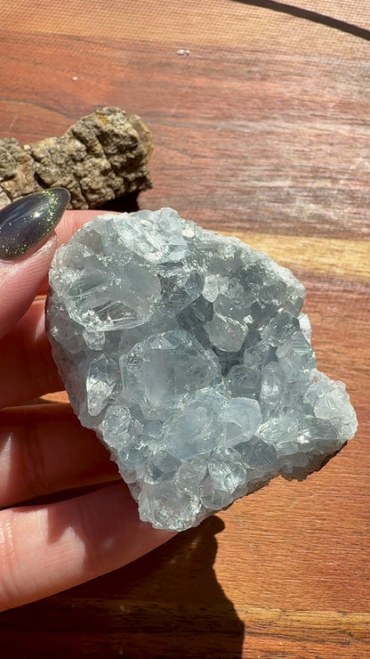 RAW CELESTITE CLUSTER