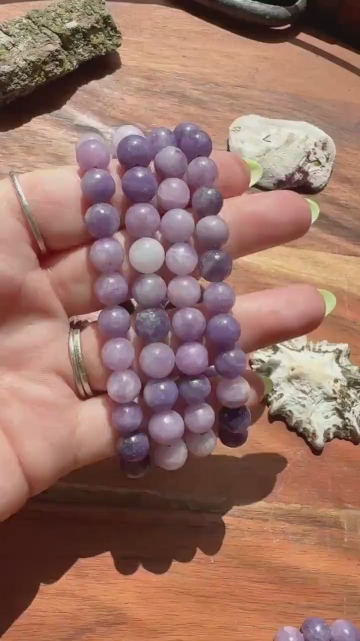 Lepidolite Bracelet 8mm |