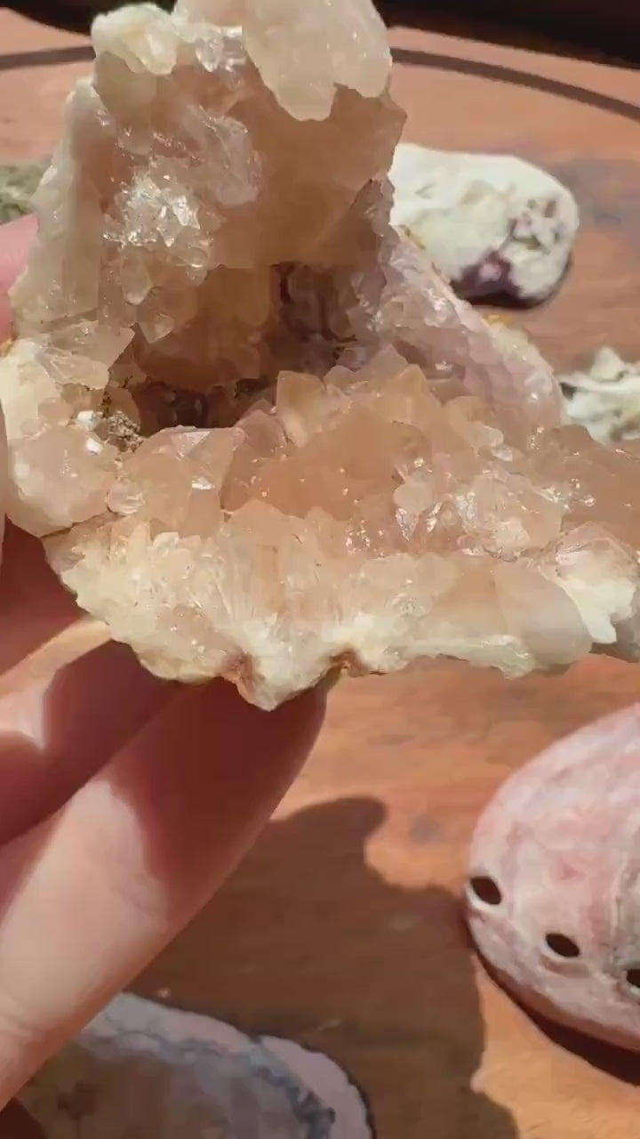 Pink Amethyst Cluster |