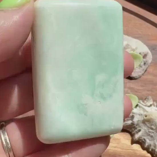Caribbean Calcite Palm Stone |
