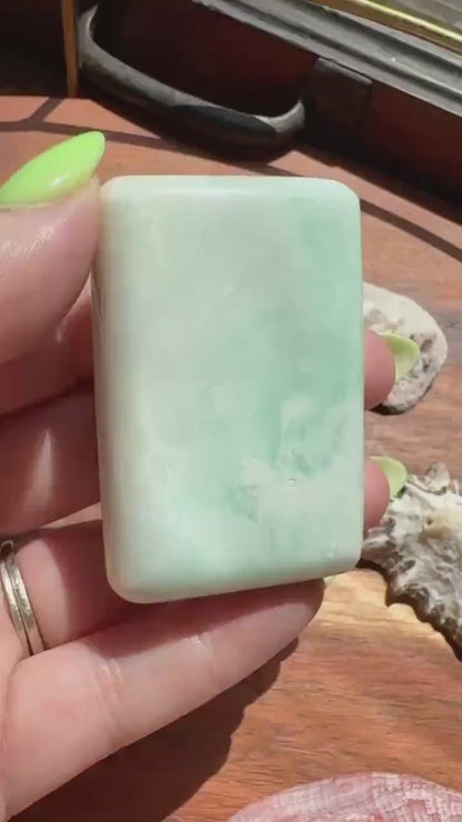 Caribbean Calcite Palm Stone |