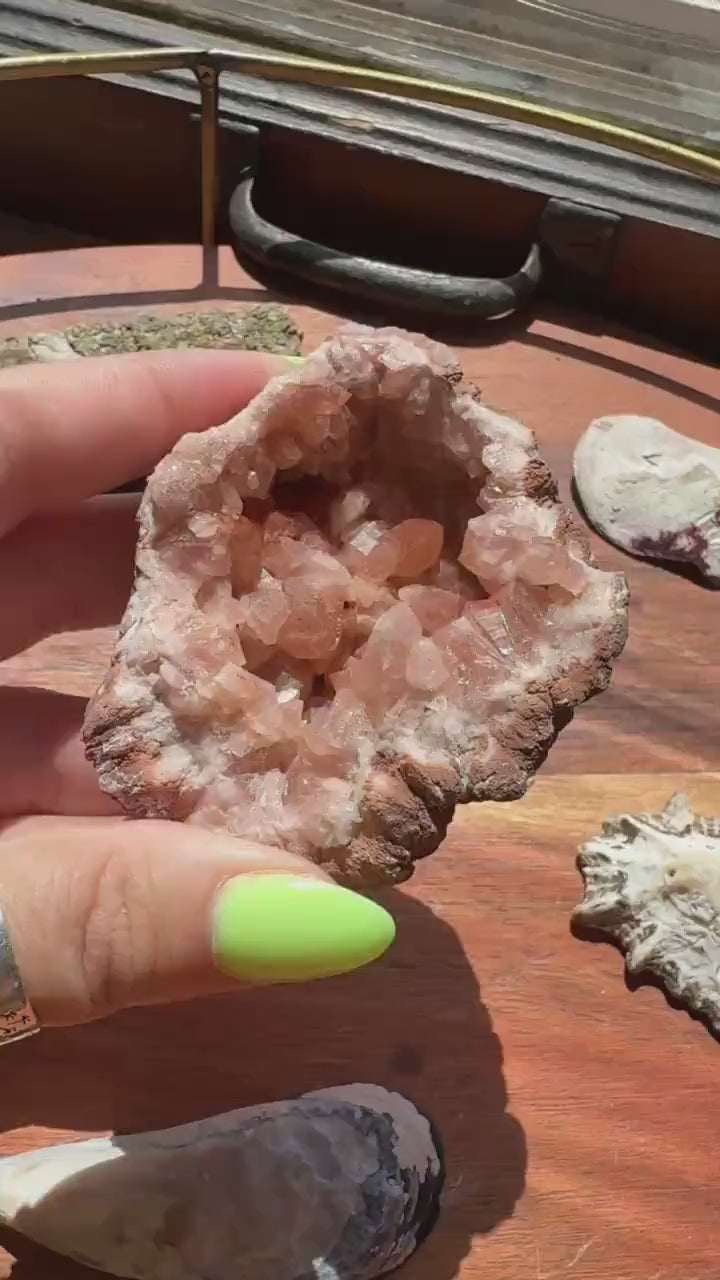 Pink Amethyst Cluster |