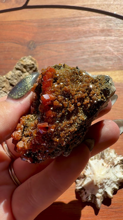 VANADINITE + MAGANESE