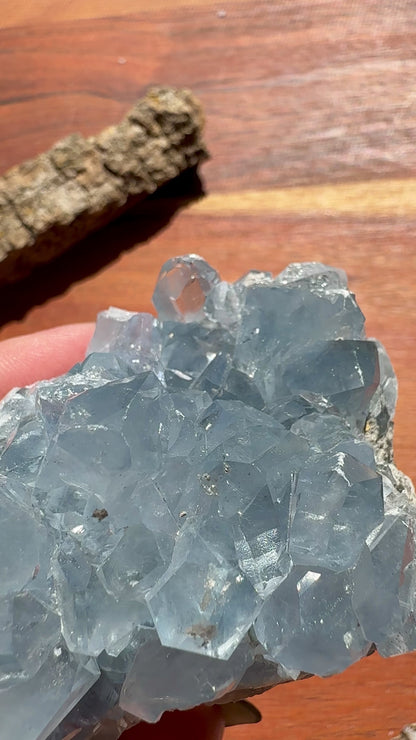 RAW CELESTITE CLUSTER