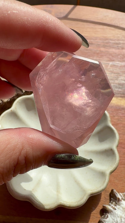 HIGH QUALITY BRAZILIAN ROSE QUARTZ FREEFORM