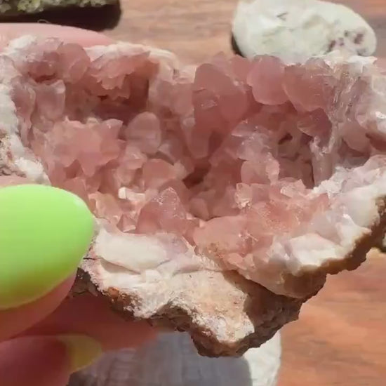 Pink Amethyst Cluster |