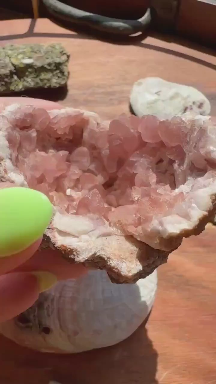 Pink Amethyst Cluster |