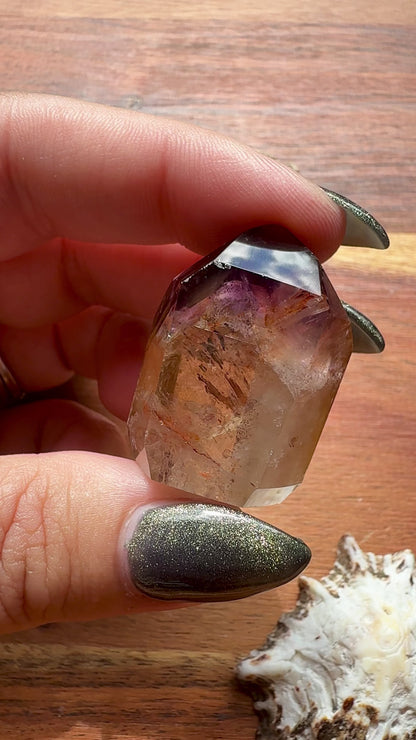 DREAMCOAT LEMURIAN QUARTZ POINT