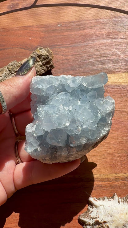 RAW CELESTITE CLUSTER