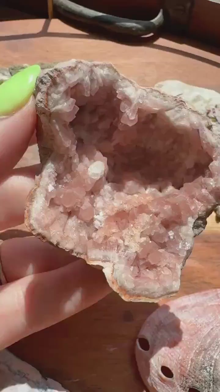 Pink Amethyst Cluster |